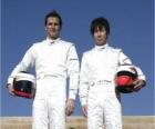 Pedro Martinez de la Rosa ve Kamui Kobayashi, pilot BMW Sauber F1 Team